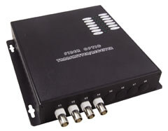 4 Channel Fiber Optic Video Receivers