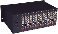 64 Channel Fiber Optic Video Transceivers