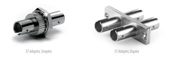ST Fiber Optic Adapters